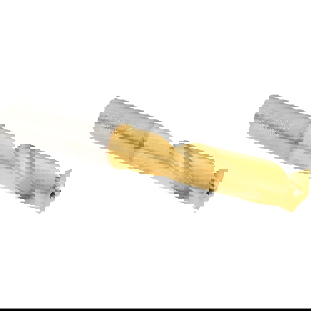 Screw Machine Length Drill Bit: 13.50 mm Dia, 140 deg Point, Solid Carbide