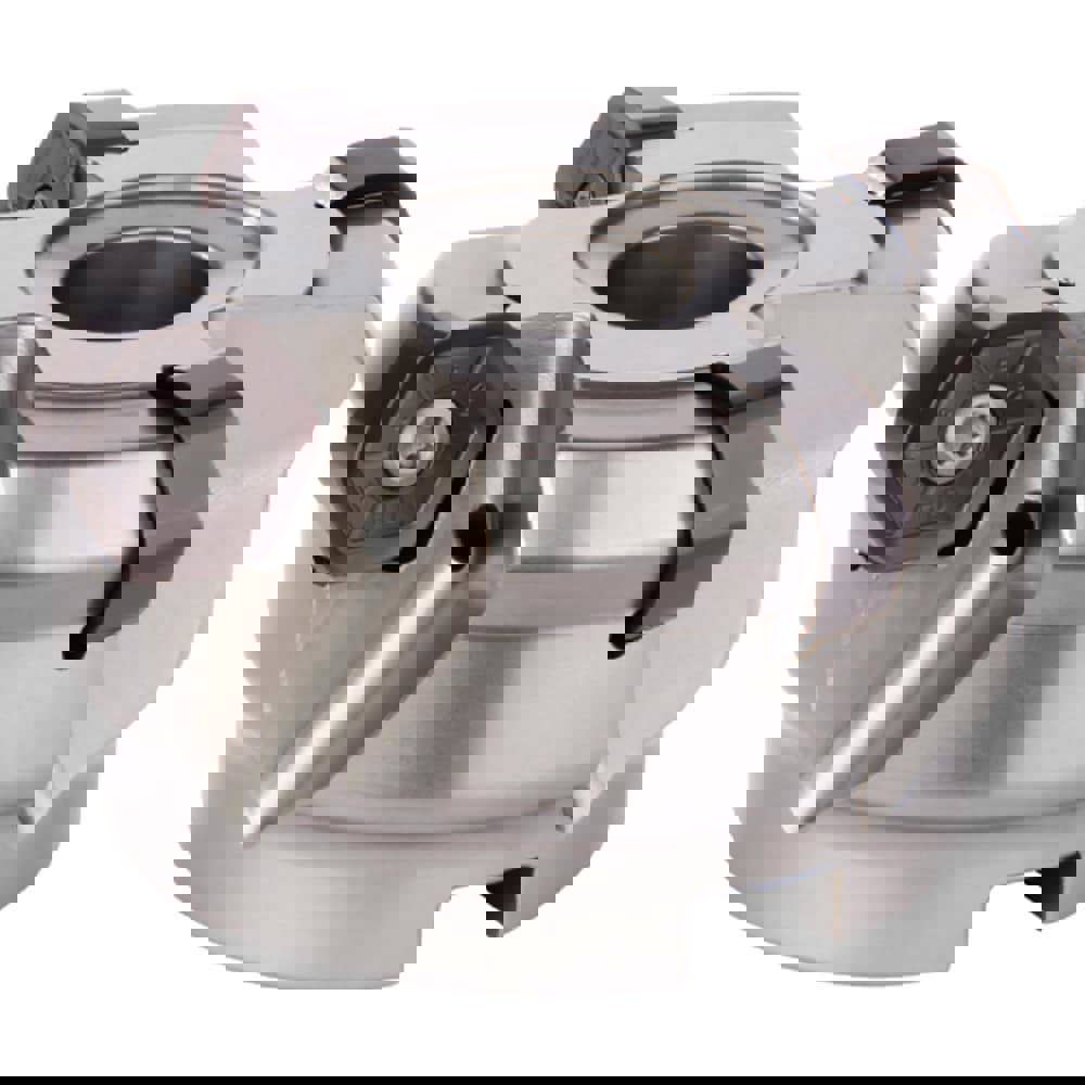 Indexable Chamfer & Angle Face Mills; Minimum Cutting Diameter (mm): 100.00 ; Maximum Cutting Diameter (mm): 108.51 ; Maximum Depth of Cut (mm): 6.00 ; Arbor Hole Diameter (mm): 32.00 ; Lead Angle: 58.000 ; Compatible Insert Size Code: HN..0905
