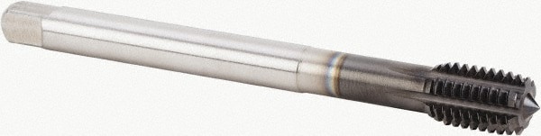 Thread Forming Tap: M12x1.75 Metric Coarse, 6HX Class of Fit, Modified Bottoming, Powdered Metal High Speed Steel, Diamond-Like Carbon Coated