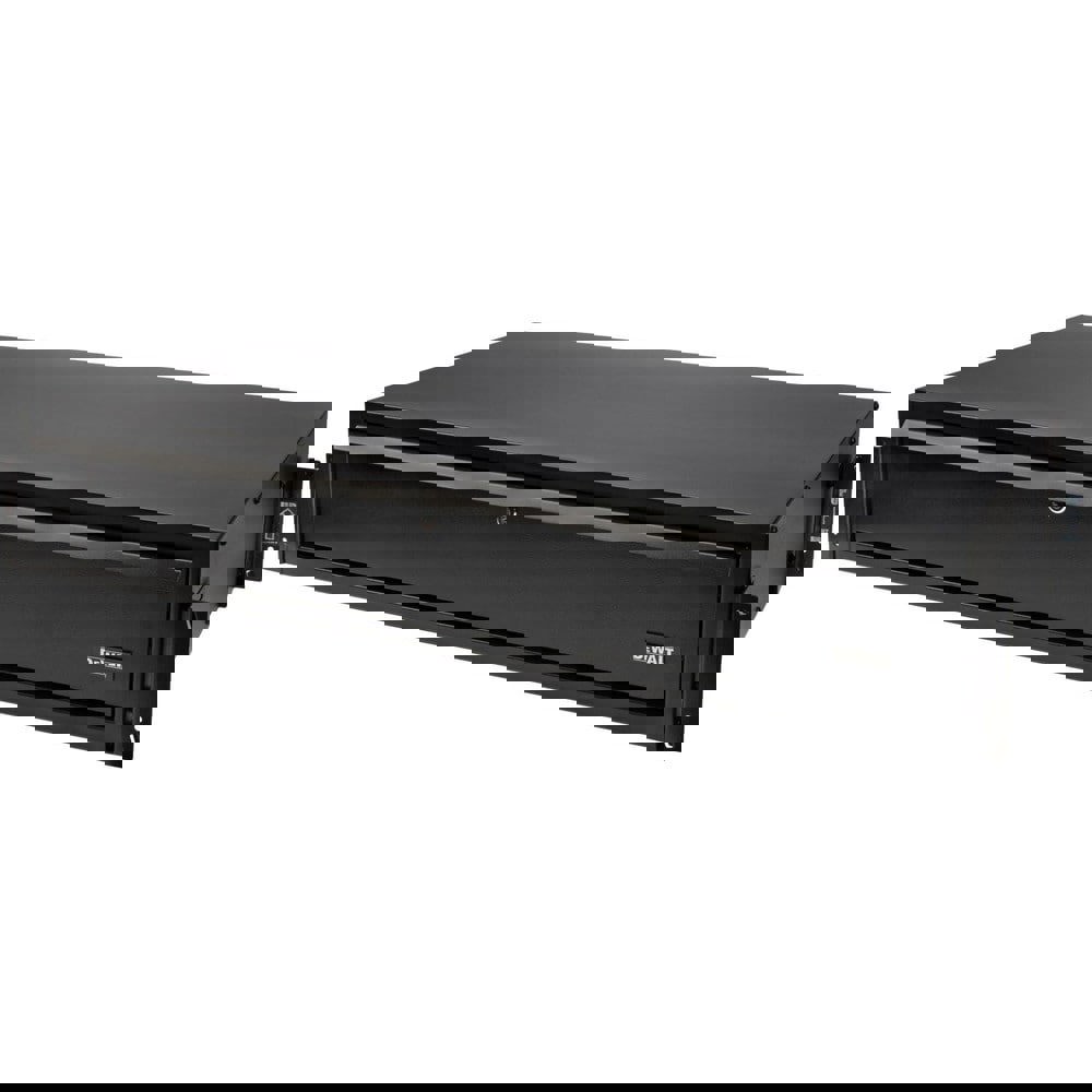 Open Shelving Accessories & Components; Component Type: Worktop Drawer Kit ; For Use With: 4 ft Rack ; Material: Steel ; Load Capacity: 120 ; Color: Black ; Finish: Powdered Coated