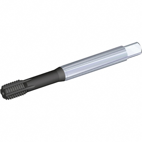 Thread Forming Tap: M16x2.00 Metric Coarse, 6HX Class of Fit, Modified Bottoming, Vanadium High Speed Steel, Diamond-Like Carbon Coated