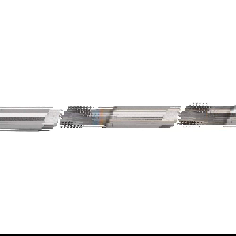 Spiral Flute Tap: M16x2 Metric, 3 Flutes, Modified Bottoming, 6HX Class of Fit, Powdered Metal, TiCN Coated