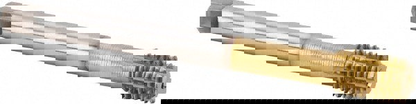 Thread Forming Tap: M12x1.75 Metric, 6HX Class of Fit, Modified Bottoming Chamfer, High-Speed Steel-E-PM, Titanium Nitride Finish