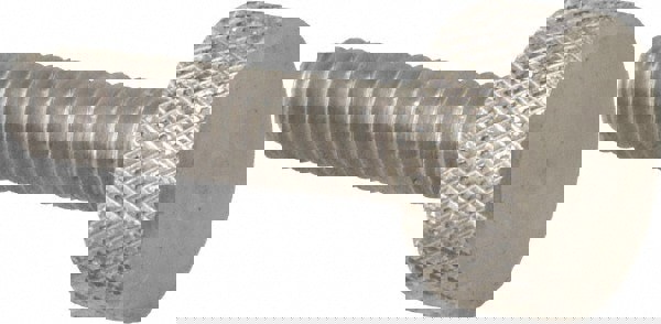 303 Stainless Steel Thumb Screw: M4 x 0.7, Knurled Head
