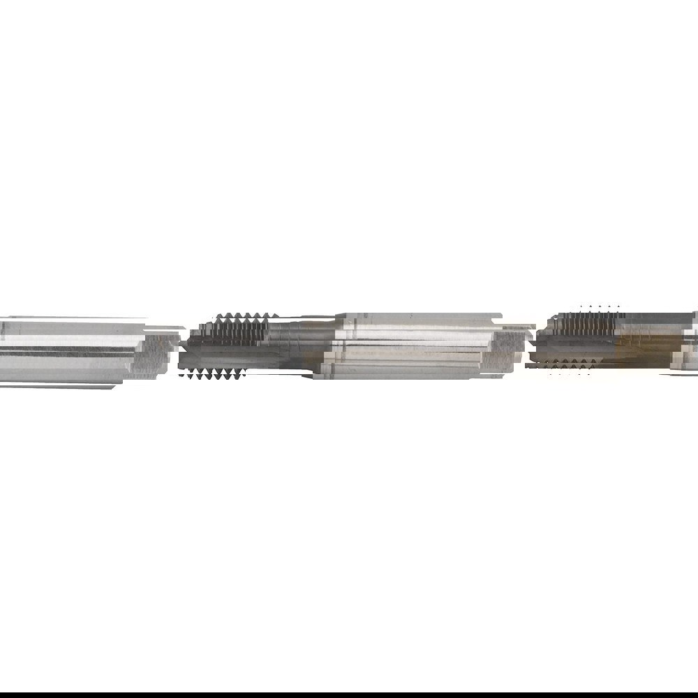 Spiral Point Tap: M5x0.8 Metric, 3 Flutes, Plug Chamfer, 6HX Class of Fit, High-Speed Steel-E-PM, TiN;DLC Coated