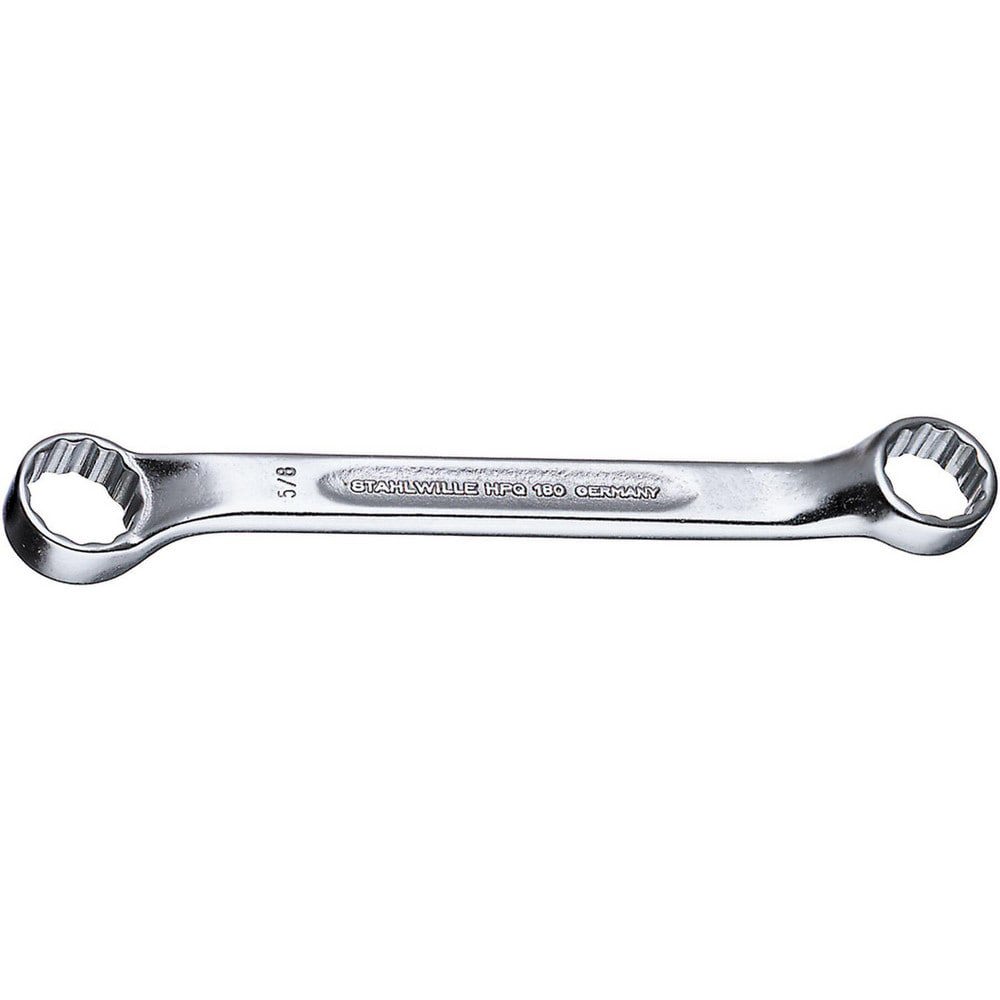 Box Wrenches; Wrench Type: Offset Box End Wrench ; Size (Decimal Inch): 9/16 x 5/8 ; Double/Single End: Double ; Wrench Shape: Straight ; Material: Chrome Alloy Steel ; Finish: Chrome