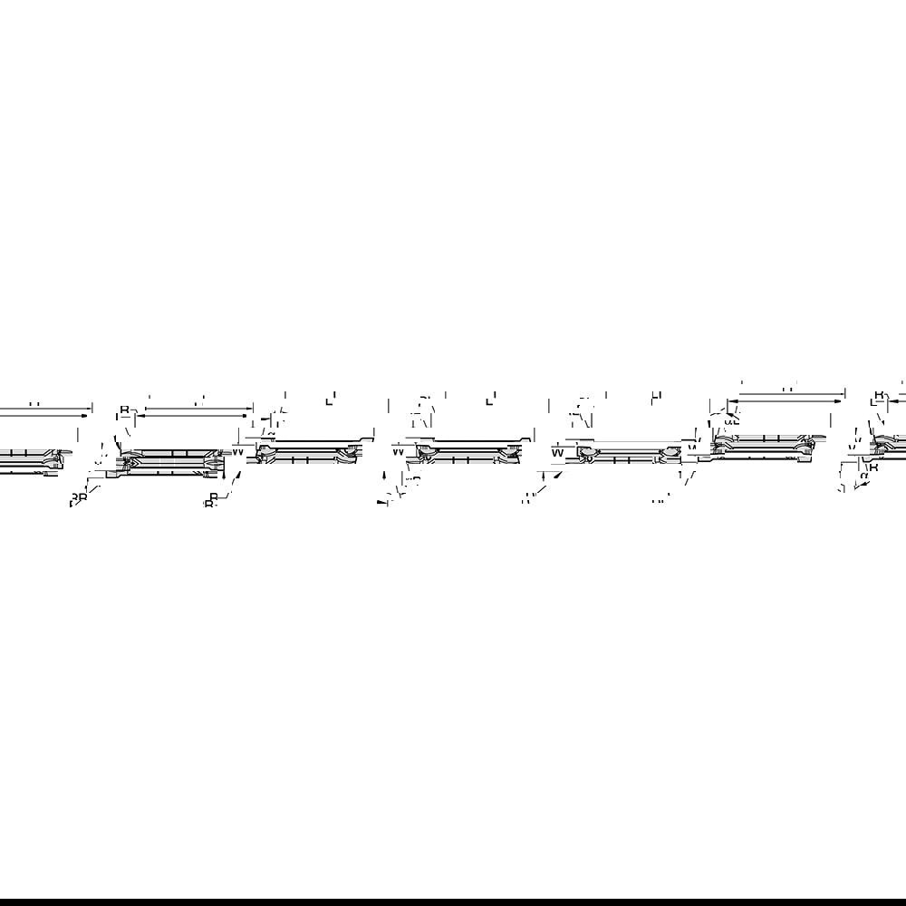 Cutoff Insert: WMTC030R05CMW17, Carbide, 3.00 mm Cutting Width, 0.1180