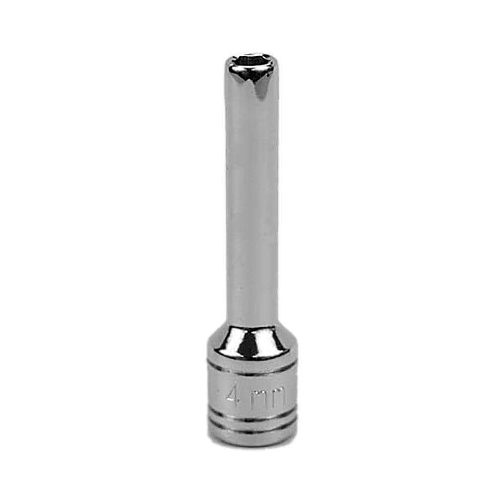 Deep Hand Socket: 4 mm Socket, 6-Point