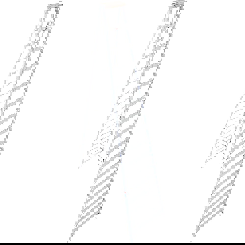 15-Step Aluminum Step Ladder: Type IA, 300 lb Capacity, 16' High