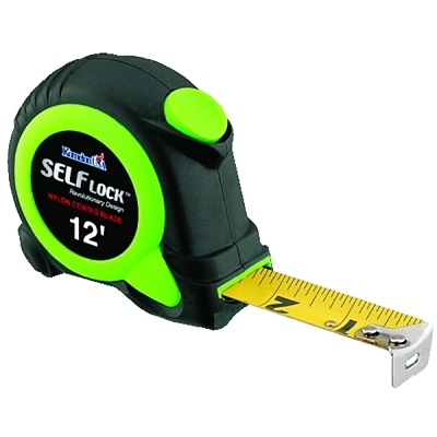 12' SELF LOCK- SELF-LOCKING TAPE MEASURE