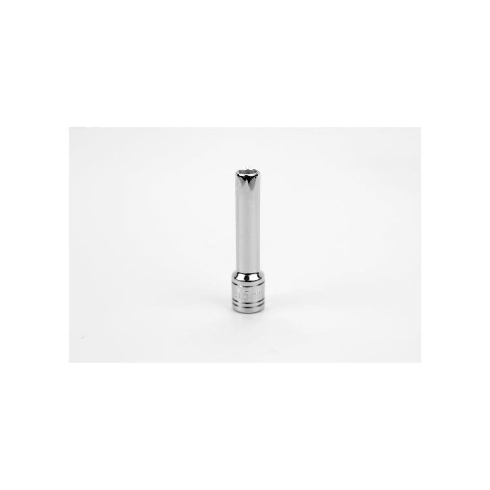 Deep Hand Socket: 1/4 Drive, 6 Points
