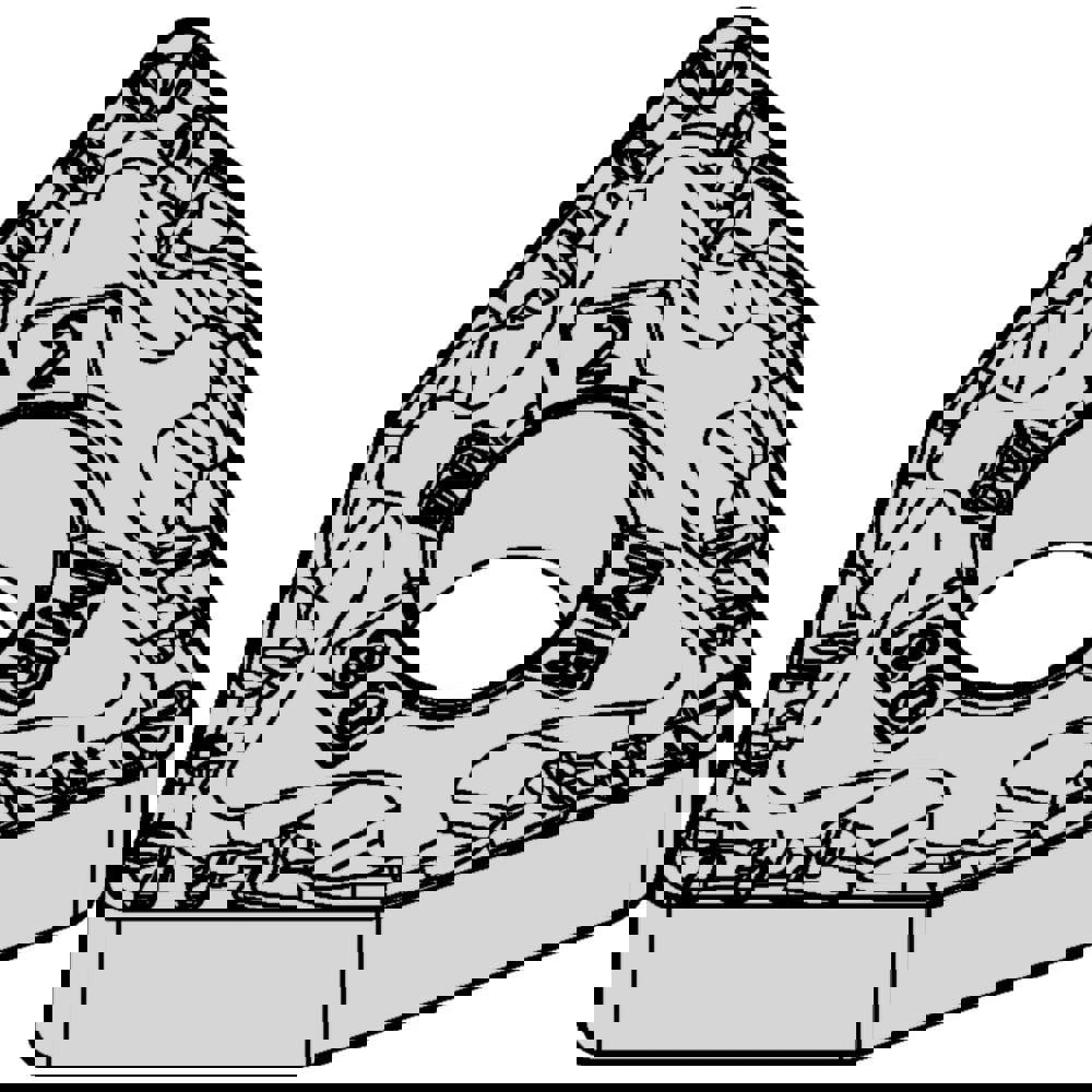 Turning Insert: WNMG432MR, Carbide