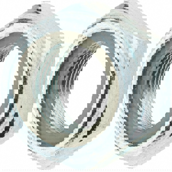 Hex Lock Nut: Insert, Nylon Insert, Grade Class 8 Steel, Zinc-Plated