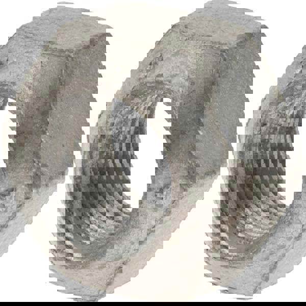 Hex Lock Nut: Distorted Thread, Grade 12 Steel, Cadmium Dichromate Finish