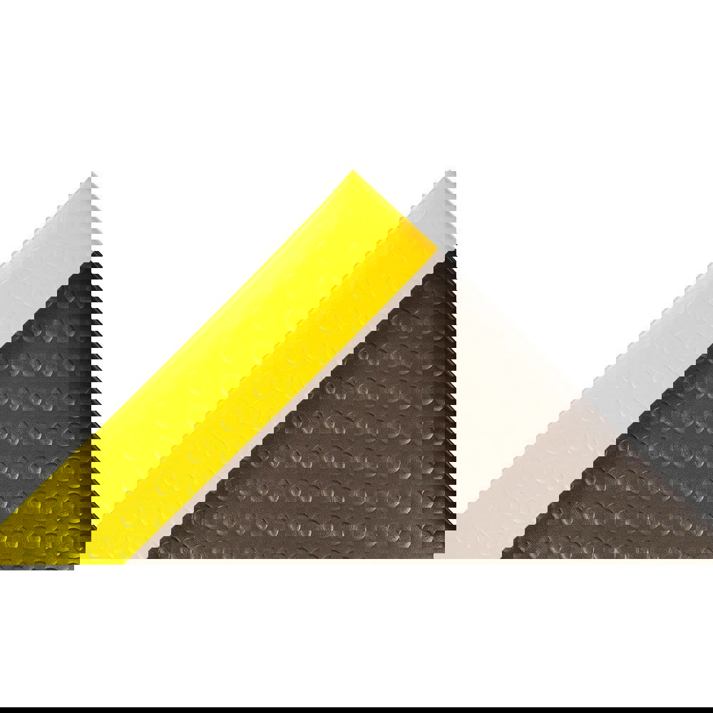 Bubble Sof-Tred with Dyan-Shield. is an anti-fatigue mat that is designed to provide traction with a unique bubble embossed top surface that allows for sure footing and is easy to sweep clean. The NoTrax. exclusive Dyna-Shield. PVC foam is manufactured w