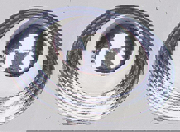 Ball Transfer: Stainless Steel, Round Base