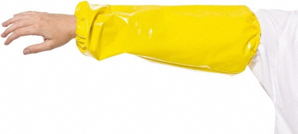 Glove: Size Regular, Polyolefin, Yellow