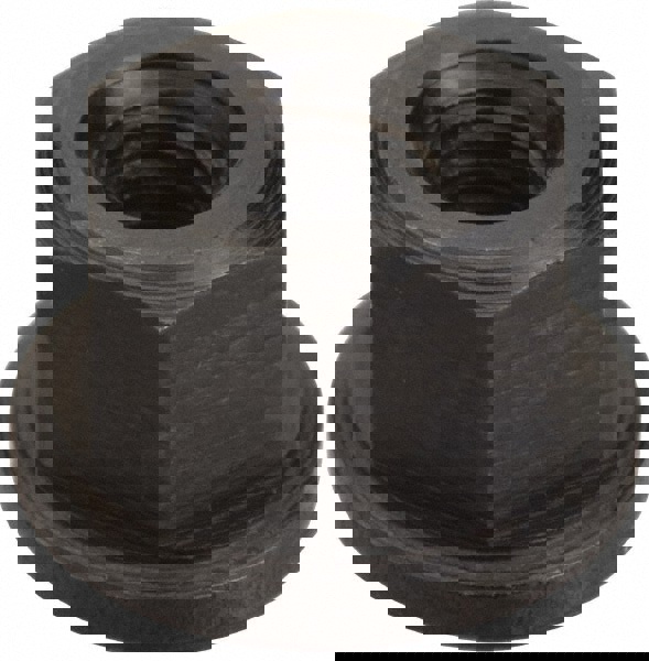 7/16-14 Steel Black Oxide Spherical Flange Nut