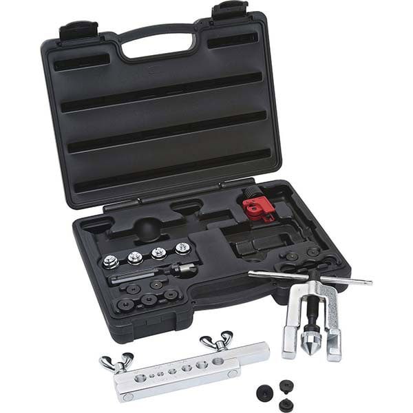 18 Pc Combined Double/Bubble Flaring Tool Kit