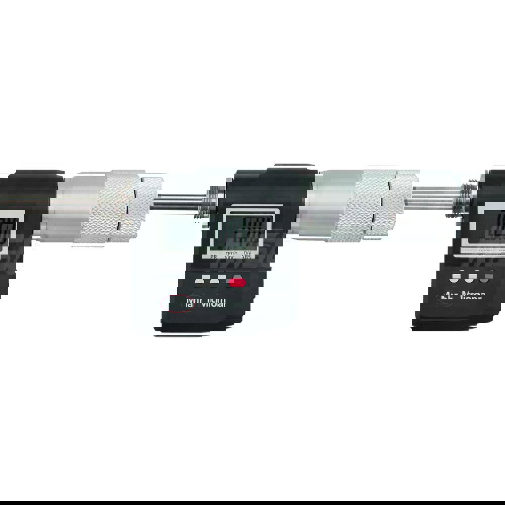 Electronic Micrometer Heads; Minimum Measurement (mm): 20; Maximum Measurement (Inch): 4; Maximum Measurement (mm): 100; Thimble Diameter (mm): 20.90; Thimble Diameter (Inch): 0.822; Spindle Diameter (Decimal Inch): 0.2550; Spindle Diameter (mm): 6.50; Sp