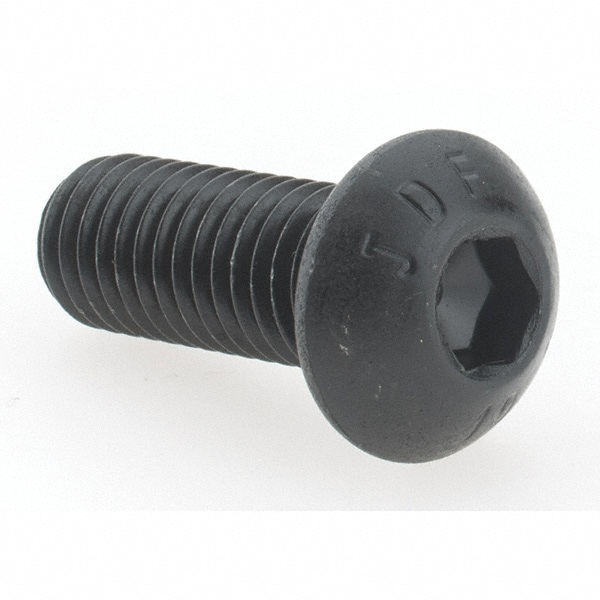M10x1.50 25mm Length Under Head Hex Socket Drive Button Socket Cap Screw
