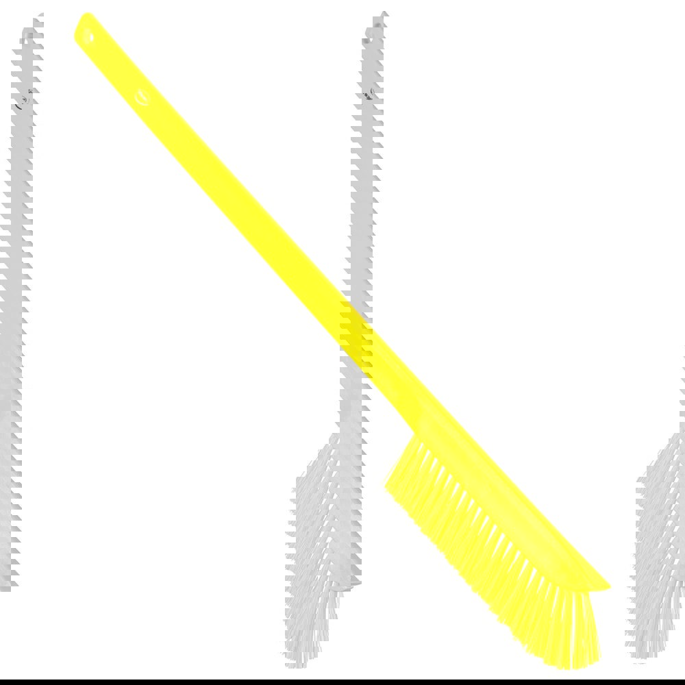 Counter & Dust Brushes; Type: Dust Brush; Bristle Material: Polyester; Bristle Length (Inch): 40 mm; Head Length (Inch): 6.0; Bristle Firmness: Stiff; FSIS Approved: No; Head Width (Inch): 0.6000; 3/5; Bristle Color: Gold; Includes Dust Pan: No; Standards