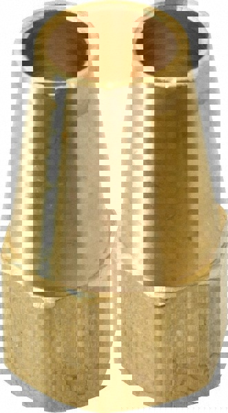 Brass Flared Tube Long Nut: 5/8