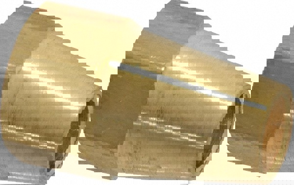 Brass Flared Tube Long Nut: 3/8