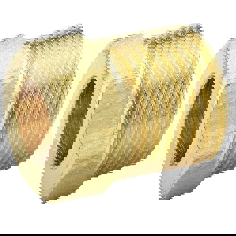 Brass Flared Tube Inverted Nut: 1/8