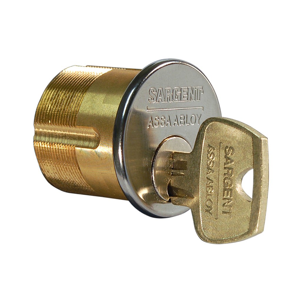 Cylinders; Type: Mortise ; Keying: RG Keyway ; Number of Pins: 6 ; Finish/Coating: Stainless Steel