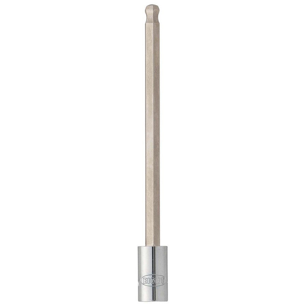 Hand Hex & Torx Bit Sockets; Socket Type: Ball End Socket ; Hex Size (mm): 5.000 ; Insulated: No ; Overall Length (Inch): 5-1/8 ; Non-sparking: No