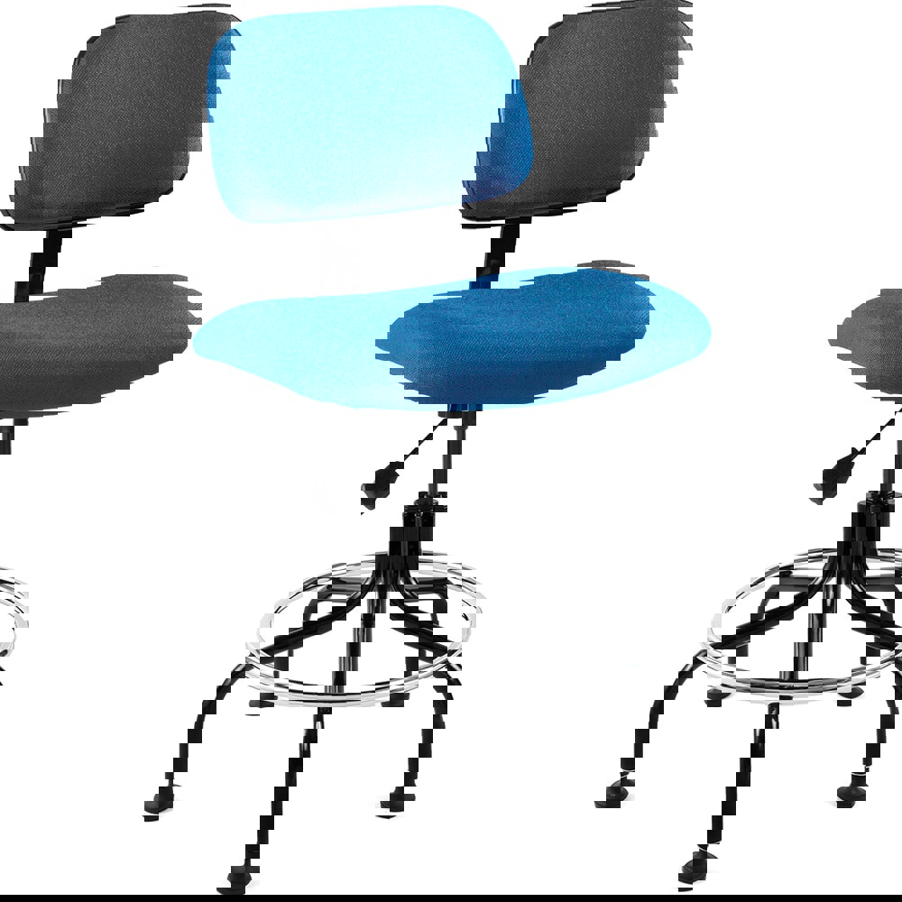 Task Chair: Cloth, Adjustable Height, 20 to 25