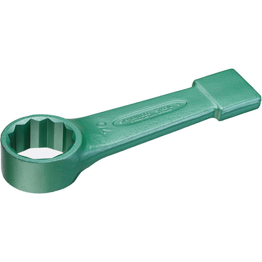 Box Wrenches; Wrench Type: Striking Box End Wrench ; Size (mm): 60 ; Double/Single End: Single ; Wrench Shape: Straight ; Material: Chrome Alloy Steel ; Finish: Plain