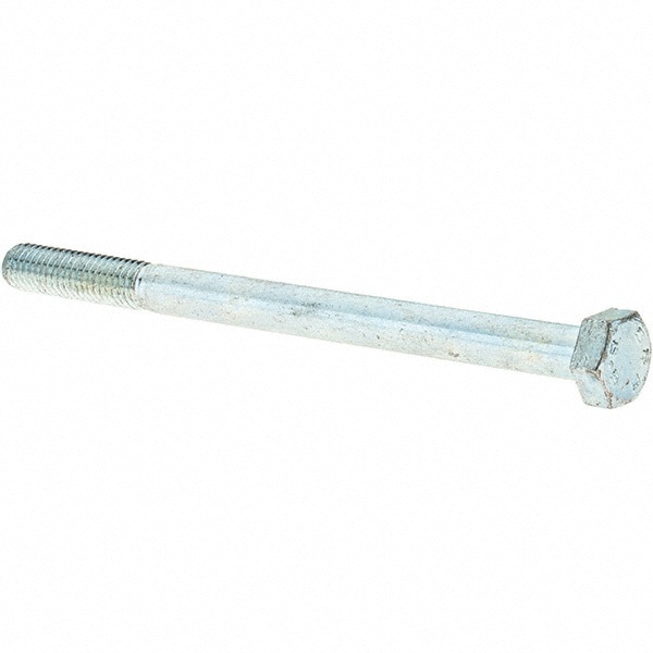Hex Head Cap Screw: M5 x 0.80 x 70 mm, Grade 8.8 Steel, Zinc-Plated