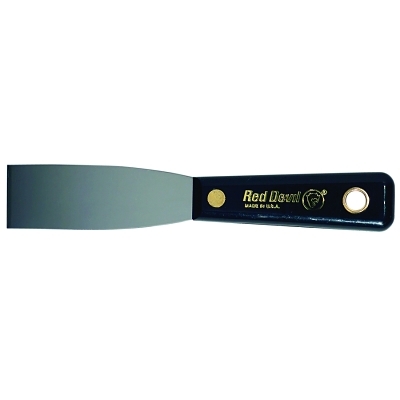 Putty Knife: Carbon Steel, 1-1/4