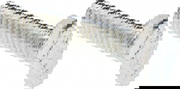 Hex Head Cap Screw: M6 x 1.00 x 25 mm, Grade 8.8 Steel, Zinc-Plated