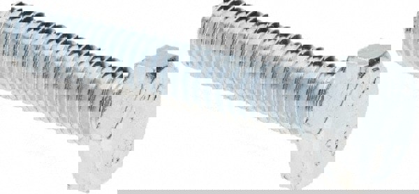 Hex Head Cap Screw: M6 x 1.00 x 30 mm, Grade 8.8 Steel, Zinc-Plated