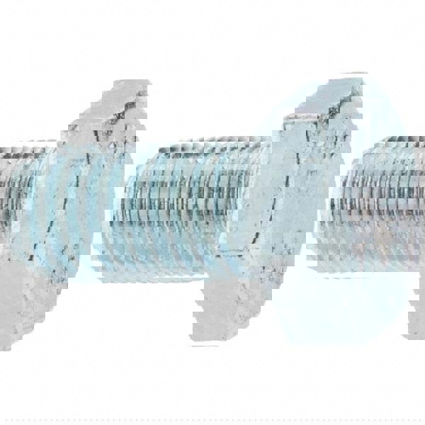 Hex Head Cap Screw: M8 x 1.25 x 16 mm, Grade 8.8 Steel, Zinc-Plated