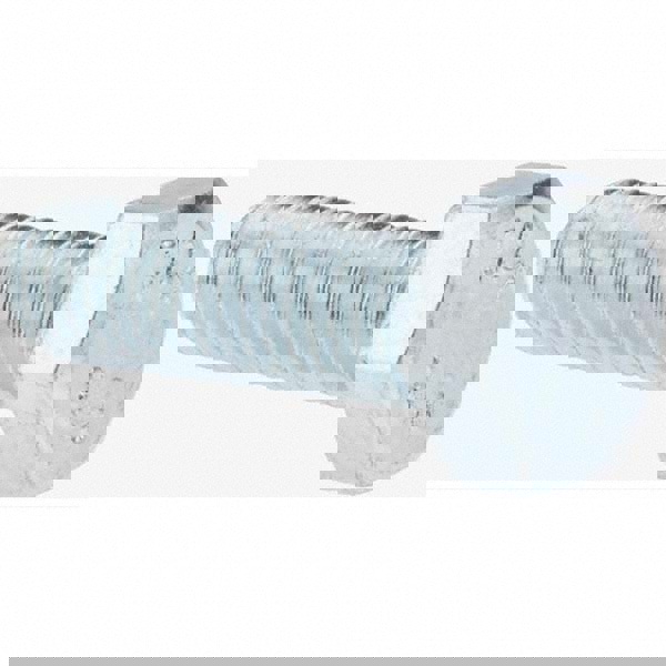 Hex Head Cap Screw: M8 x 1.25 x 25 mm, Grade 8.8 Steel, Zinc-Plated