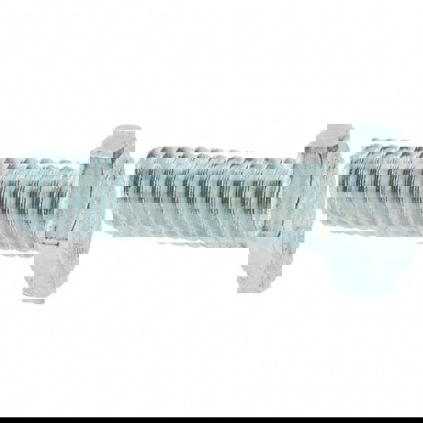 Hex Head Cap Screw: M8 x 1.25 x 30 mm, Grade 8.8 Steel, Zinc-Plated