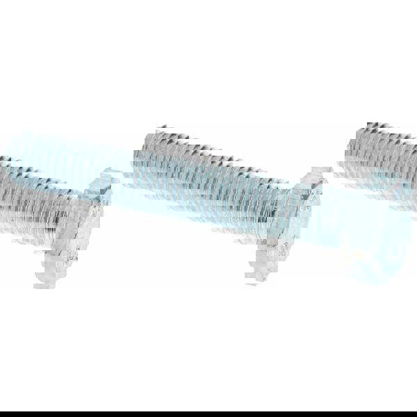 Hex Head Cap Screw: M8 x 1.25 x 50 mm, Grade 8.8 Steel, Zinc-Plated