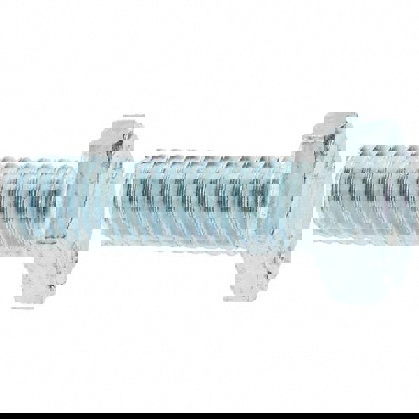 Hex Head Cap Screw: M10 x 1.50 x 35 mm, Grade 8.8 Steel, Zinc-Plated