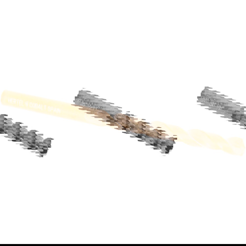 Jobber Length Drill Bit: 6 mm Dia, 135 &deg;, Cobalt