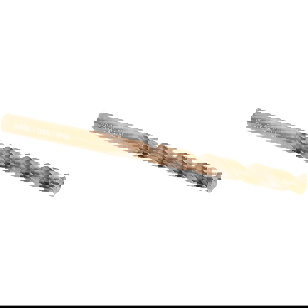 Jobber Length Drill Bit: 7 mm Dia, 135 &deg;, Cobalt