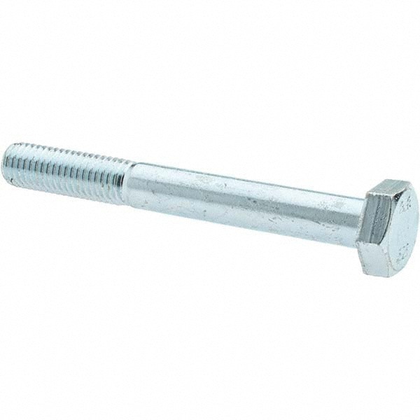 Hex Head Cap Screw: M10 x 1.50 x 85 mm, Grade 8.8 Steel, Zinc-Plated