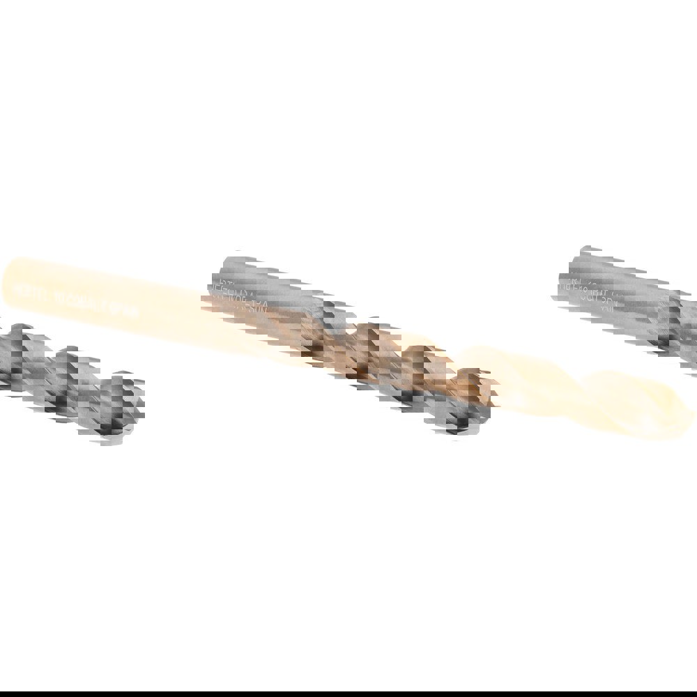 Jobber Length Drill Bit: 10 mm Dia, 135 &deg;, Cobalt