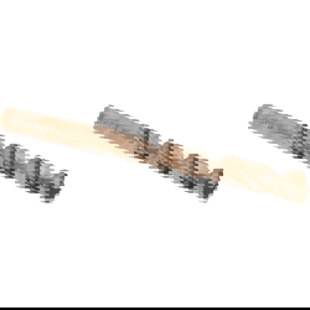 Jobber Length Drill Bit: 12.5 mm Dia, 135 &deg;, Cobalt