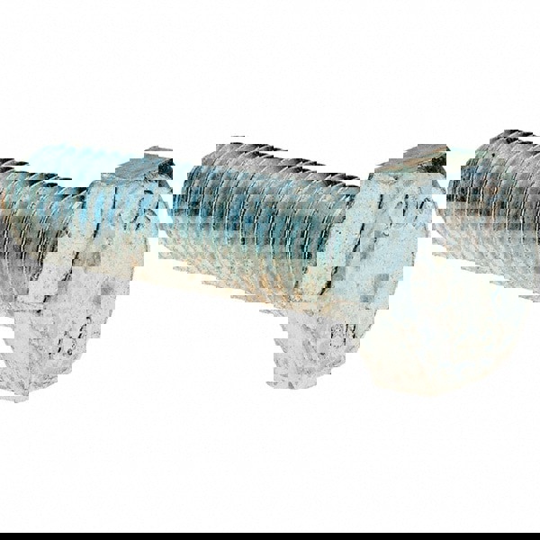 Hex Head Cap Screw: M12 x 1.75 x 45 mm, Grade 8.8 Steel, Zinc-Plated