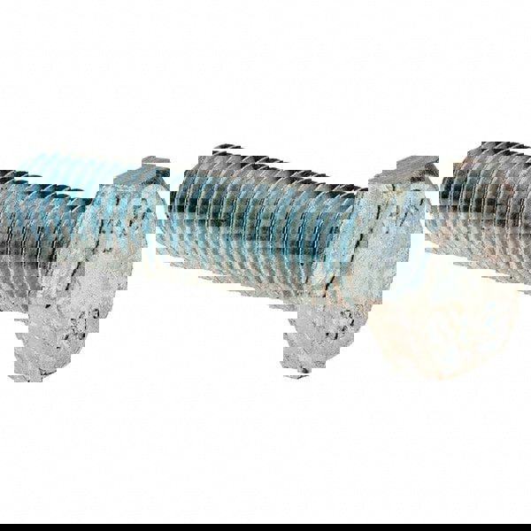 Hex Head Cap Screw: M12 x 1.75 x 50 mm, Grade 8.8 Steel, Zinc-Plated