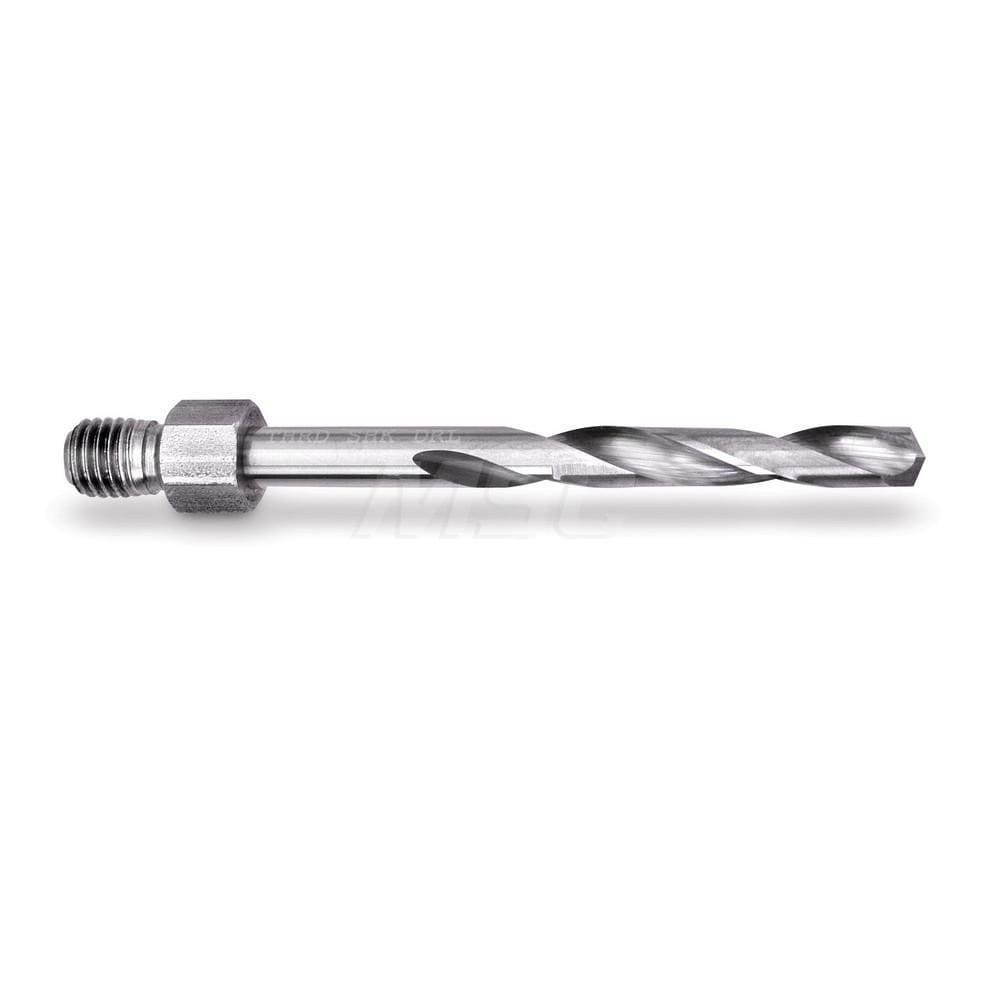 Threaded Shank Drill Bits; Type: Aircraft Drill ; Drill Bit Size (Decimal Inch): 0.1935 ; Drill Bit Size (Wire): #10 ; Drill Point Angle: 120 ; Shank Type: Threaded ; Point Type: Four Facet